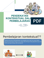 Pembelajaran Kontekstual