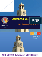 Advanced VLSI Design: Dr. Premananda B.S