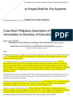 1 Philippine Association of Colleges and Universities Vs Secretary of Education - The Welfare of The People Shall Be The Supreme Law
