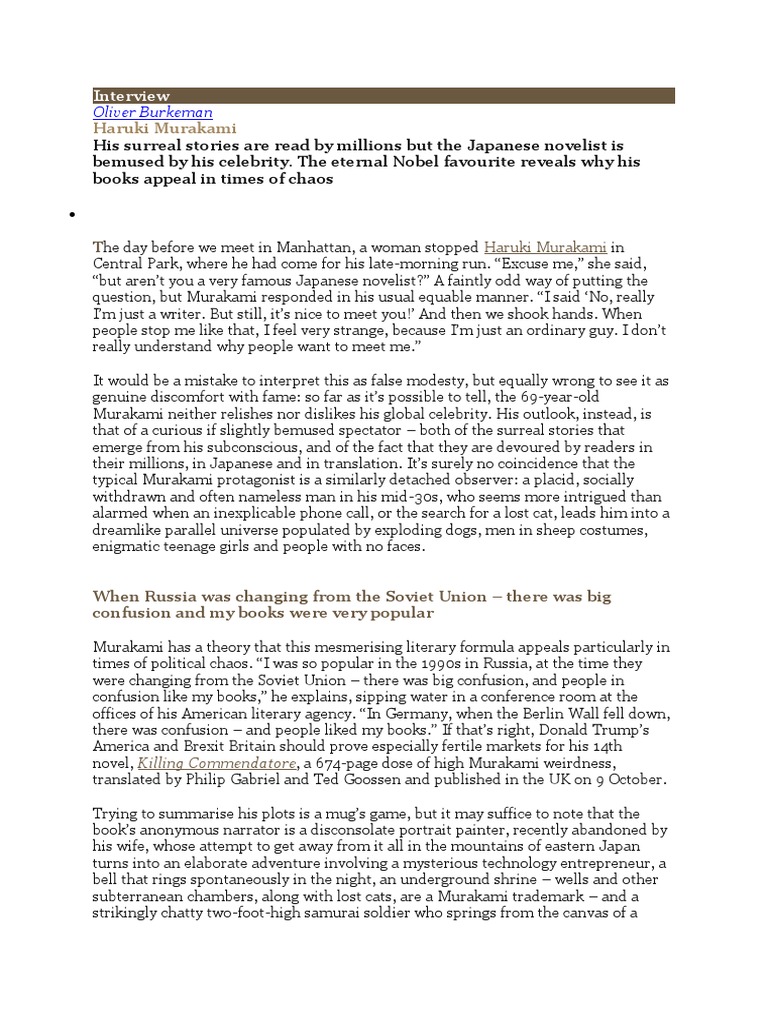 Wawancara Interview Pdf Classics