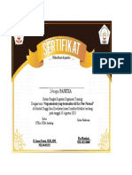 Sertifikat Panitia