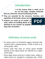 Amino Acids and Proteins