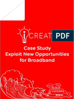 Create: Case Study Exploit New Opportunities For Broadband