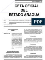 Gaceta Oficial Estado Aragua