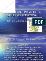 Marco Conceptual de La Salud Reproductiva I