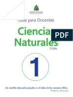 1° Guía Del Docente CCNN PDF