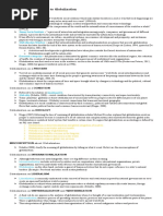 Lesson 1-Introduction To Globalization