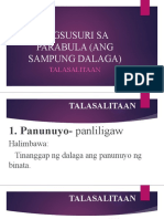 Pagsusuri Sa Parabula (Ang Sampung Dalaga)