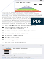 Pirámide de Maslow - Wikipedia, La Enciclopedia Libre PDF