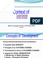 Context of Development Administration