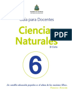 6° Guía Del Docente CCNN PDF