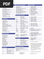 PHP Cheat Sheet v2