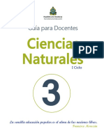 3° Guía Del Docente CCNN PDF