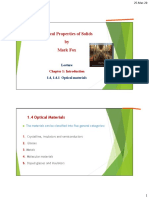 Optical Properties of Solids by Mark Fox: Chapter 1: Introduction