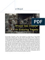 The Disaster at Bhopal