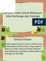 Sintesis Protein Dan Reproduksi Sel