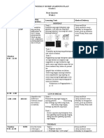 WEEKLY LEARNING PLAN week 2