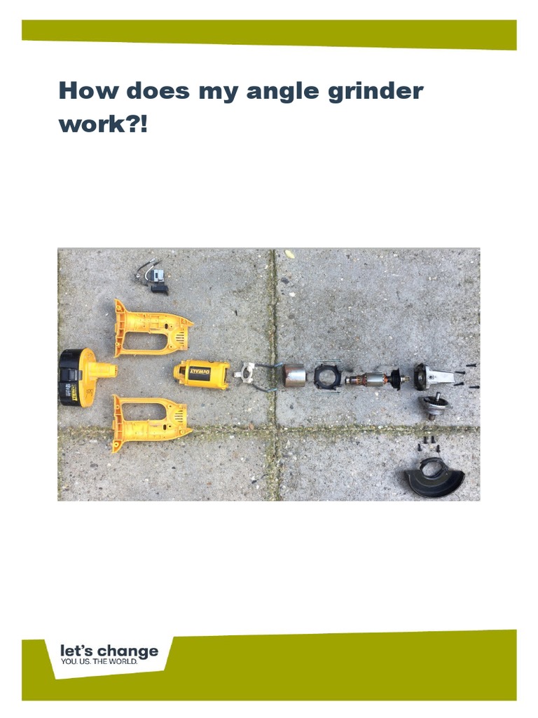 How Does Mine Angle Grinder Work PDF