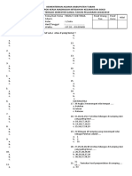 Format Penulisan Soal Pts Kls 1 Abad 21