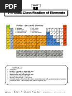 Periodic Classification of Elements-1