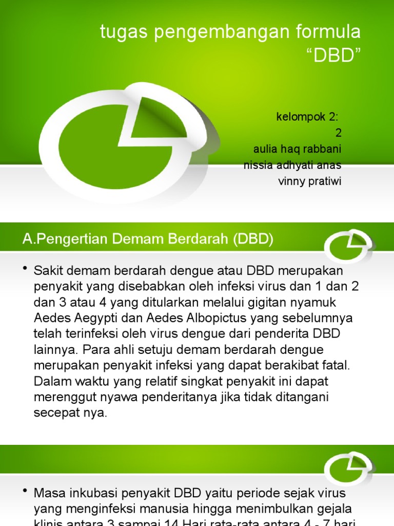 Pengembangan Formula Untuk DBD | PDF