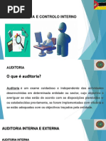 Avaliação do Controlo Interno | PDF | Auditoria interna | Auditoria