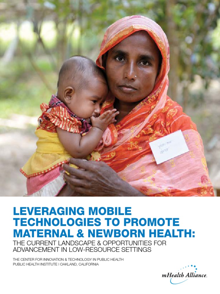 Mobile Health for Maternal & Newborn Care | PDF | Maternal Death ...