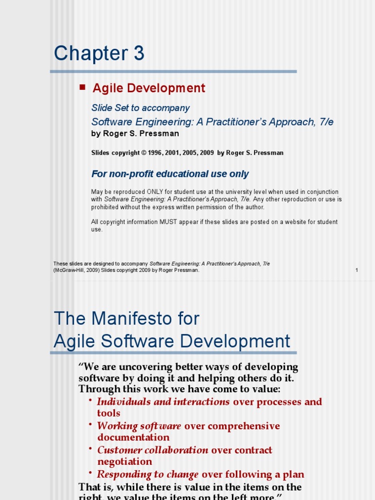 Agile Development Software Engineering | PDF | Agile Software ...