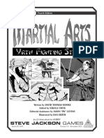 GURPS 4E - Martial Arts - Yrth Fighting Styles