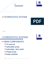 CX Combines: Hydrostatic System
