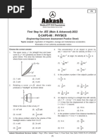 E-CAPS-06 - Class XI (FS) - Physics - Final