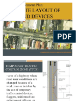 3.3 Worksite Layout of Signages and Devices
