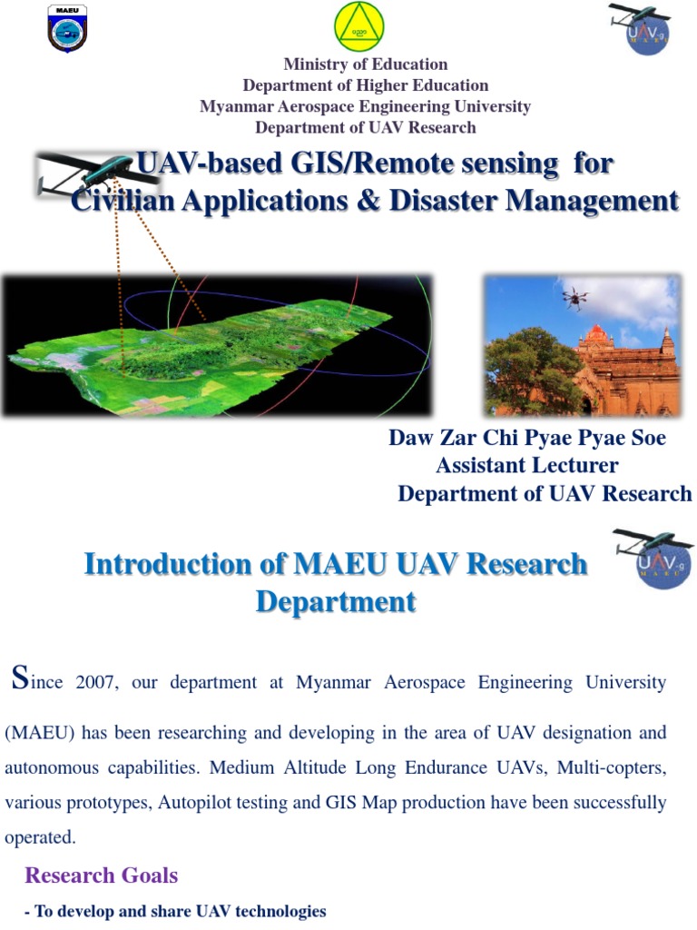 MAEU UAV Research and Applications | PDF | Unmanned Aerial Vehicle ...