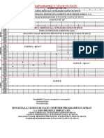 Orar Saptamanile 1-7 (Face To Face) : Rotaţia La Clinici Se Face Conform Programului Afişat La Disciplinele Implicate