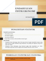 B. Pendahuluan Statistik Ekonomi PDF