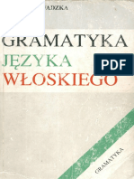 Gramatyka Języka Włoskiego