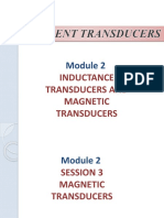 IT Module 2 Part 3 MANETIC TRANSDUCERS
