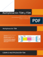 Multiplexación TDM y FDM