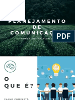 planejamento de comunicação