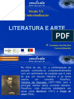 literatura e arte sec.xx