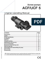 Acf/Ucf 5: Original Operating Manual