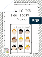 How Do You Feel Today? Poster: © Enchanting Little Minds