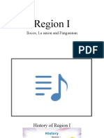 Region I: Ilocos, La Union and Pangasinan