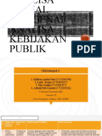 Analisa Jurnal Analisis Kebijakan Publik Kel 6.pptx Salinan