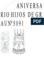 Feliz Aniversa Rio Hijos de GR A U #5 0 9 1