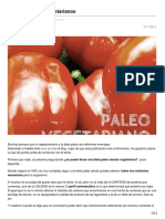 Paleosystem - Es-Dieta Paleo para Vegetarianos