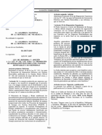 01037 Reforma y Adición a la Ley N532 Promoción de Generación Eléctrica