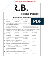 Model Papers: Previous Paper