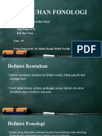 Keutuhan Fonologi