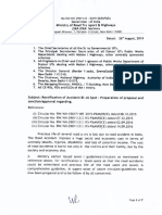 Rectification of Accident Black Spot Preparation of proposal and sanction approval regarding on 26th august 2019.-min